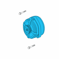 OEM 2003 Saturn Vue GENERATOR Assembly Diagram - 22683071