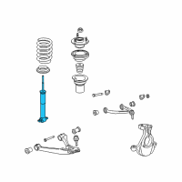OEM 2007 GMC Yukon XL 1500 Strut Diagram - 19420490