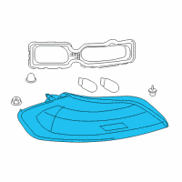 OEM 2015 BMW Z4 Tail Light, Left Diagram - 63-21-7-191-777