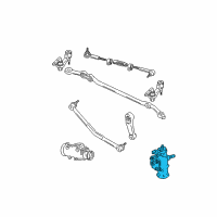 OEM 2002 GMC Safari Gear Kit, Steering (Remanufacture) Diagram - 19330488