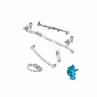 OEM 2003 Chevrolet Astro Gear Kit, Steering (Remanufacture) Diagram - 19330516