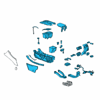 OEM Buick Center Console Diagram - 9059701