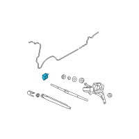 OEM Hyundai Santa Fe Relay Assembly-Wiper Diagram - 95420-2B500