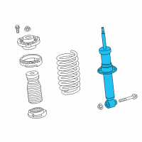 OEM 2016 BMW X3 Rear Shock Absorber Diagram - 33-52-6-796-317