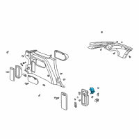 OEM 2003 Oldsmobile Silhouette Valve Diagram - 15910357