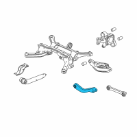 OEM 2017 GMC Terrain Upper Control Arm Diagram - 22842512