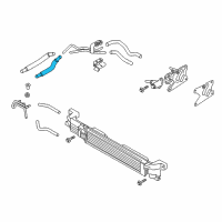 OEM 2017 Infiniti Q60 Hose Assy-Oil Cooler Diagram - 21356-5CE0C