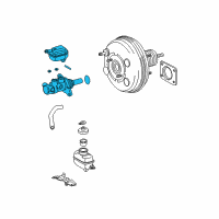 OEM 2016 Toyota Sienna Master Cylinder Diagram - 47201-0E060