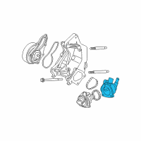 OEM Honda Accord Case, Thermostat (Fuji Seiko) Diagram - 19320-RAA-A01