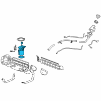 OEM 2009 Cadillac Escalade ESV Module Diagram - 19299715