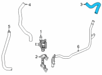 OEM 2021 Honda CR-V HOSE, PCU OUTLET Diagram - 1J414-5RD-A00