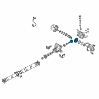 OEM 2012 Nissan Juke Gear Set-Final Drive Diagram - 38100-1KD0A