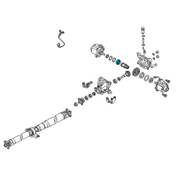 OEM 2017 Nissan Juke Bearing-Differential Diagram - 38440-1KD0A