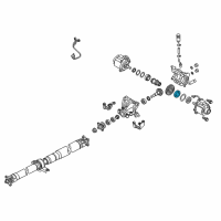 OEM 2015 Nissan Juke Bearing-Differential Diagram - 38440-1KD0B