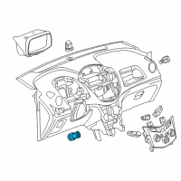 OEM 2016 Chevrolet Sonic Headlamp Switch Diagram - 95297028