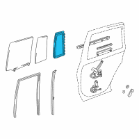 OEM 2003 Toyota RAV4 Weatherstrip Diagram - 68188-42020