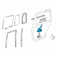 OEM 2004 Toyota RAV4 Regulator Diagram - 69803-42020