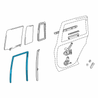 OEM Toyota RAV4 Run Channel Diagram - 68142-42021