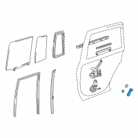 OEM 2002 Toyota RAV4 Handle Assembly, Door Wi Diagram - 69260-52030-B3