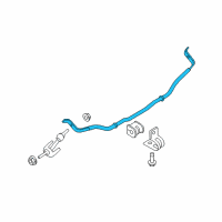 OEM Ford Stabilizer Bar Diagram - 9L8Z-5A772-C