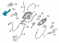 OEM 2022 BMW X6 REAR DOOR BRAKE Diagram - 51-22-7-451-347