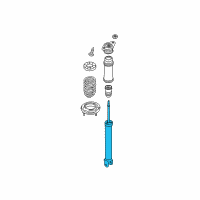 OEM 2013 Hyundai Sonata Rear Shock Absorber Assembly Diagram - 55311-3Q810