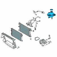 OEM Jeep Renegade Reservoir-COOLANT Diagram - 68439872AA