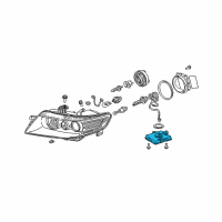 OEM 2007 Acura TSX Control Unit Diagram - 33119-SAA-013