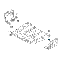 OEM BMW 230i Expanding Nut Diagram - 07-14-7-306-224