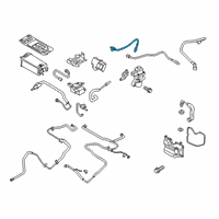 OEM Lincoln MKZ Upper Oxygen Sensor Diagram - DS7Z-9F472-A