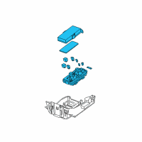 OEM 2005 Chevrolet Malibu Junction Block Diagram - 22728824