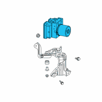 OEM 2019 Toyota RAV4 Modulator Valve Diagram - 44050-42F60