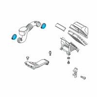 OEM Kia Sorento Clamp-Hose Diagram - 1471608200