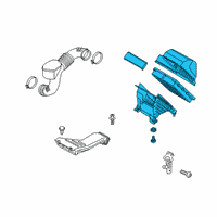 OEM 2020 Hyundai Santa Fe Cleaner Assembly-Air Diagram - 28110-C6150