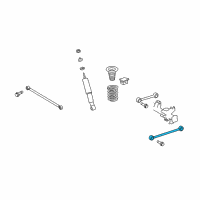 OEM 2015 Lexus GX460 Lower Control Arm Assembly Diagram - 48720-35061