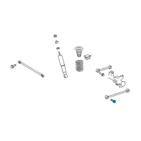 OEM 2014 Toyota FJ Cruiser Lower Control Arm Bolt Diagram - 90119-14118