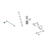 OEM 2010 Toyota FJ Cruiser Lateral Arm Bolt Diagram - 90119-14119