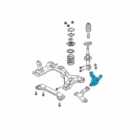 OEM Mercury Knuckle Diagram - 5L8Z-3K185-BA