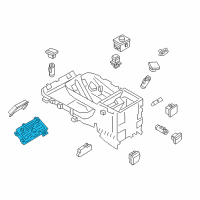 OEM Lincoln BEZEL Diagram - LL7Z-18842-AB