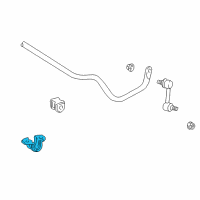 OEM 2005 Toyota Matrix Stabilizer Bar Clamp Diagram - 48832-32120