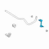 OEM Toyota Supra Link Assembly Diagram - 48820-24010