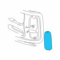 OEM Chevrolet Express 3500 Side Marker Lamp Diagram - 5977276