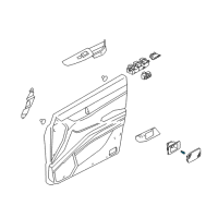 OEM 2004 Infiniti I35 Bulb-1.7W Diagram - 26261-89902