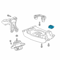 OEM 2019 Cadillac CT6 Mount-Trans Diagram - 22937382