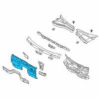 OEM Ford Explorer Dash Panel Diagram - L1MZ-7801610-A