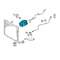 OEM 2007 Chrysler Crossfire COMPRES0R-Air Conditioning Diagram - 5097010AA