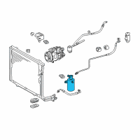 OEM 2005 Chrysler Crossfire DRIER-DRIER-Receiver Diagram - 5098258AA