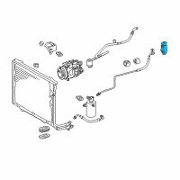 OEM 2008 Chrysler Crossfire Valve Pkg-Expansion Diagram - 5098803AA