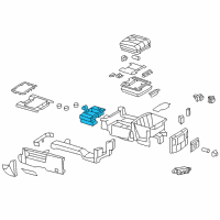 OEM 2013 Ram 1500 Shifter-Transmission Diagram - 5MD141X9AB