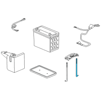 OEM Bolt, Battery Setting Diagram - 31513-SR3-000